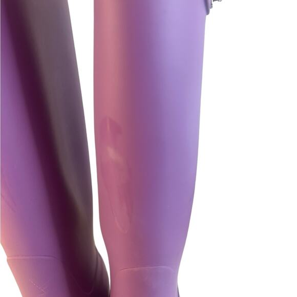 Hunter Purple Rain Boots 7 - Picture 2 of 9